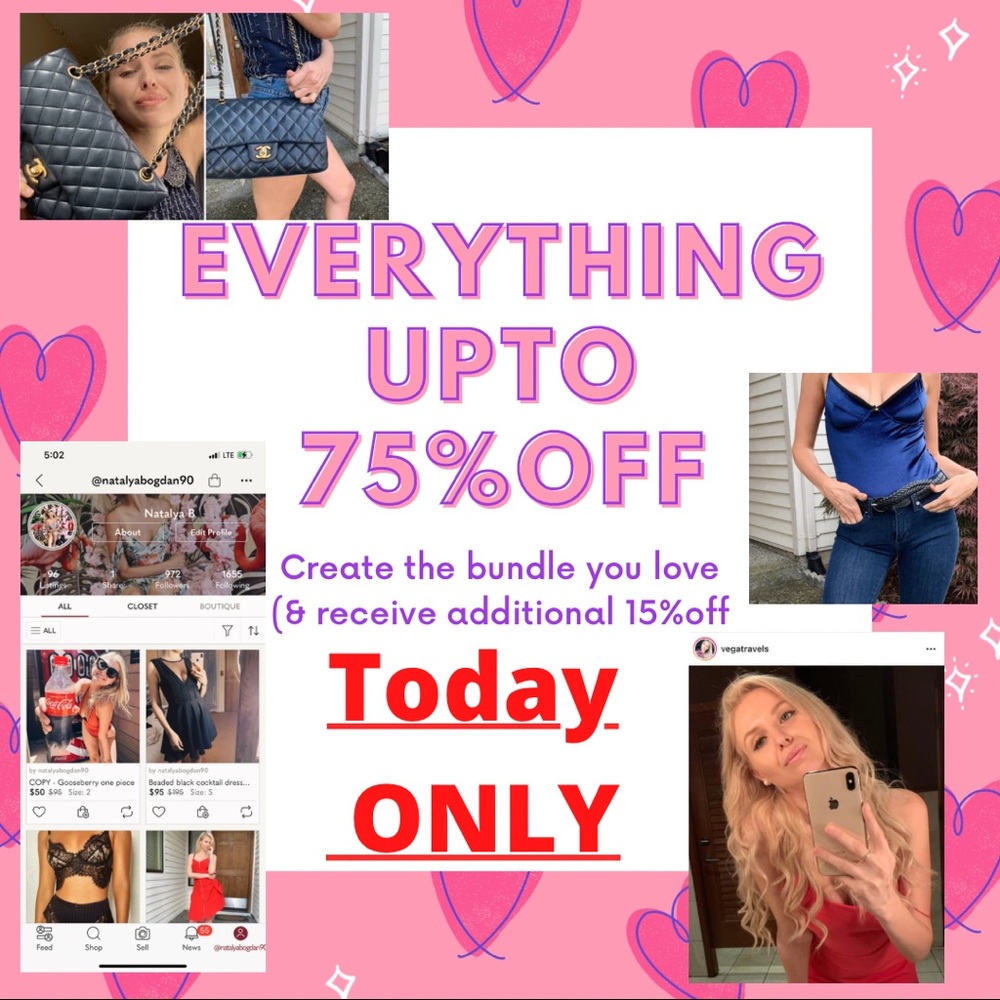 NEW - ‼️SALE 75% off‼️TODAY ONLY + 15% wit…